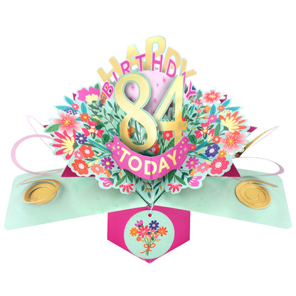 Happy 'Any Age' Birthday '10 To 109' Today Pop-Up Greeting Card for Her
