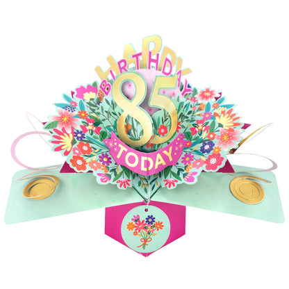 Happy 'Any Age' Birthday '10 To 109' Today Pop-Up Greeting Card for Her