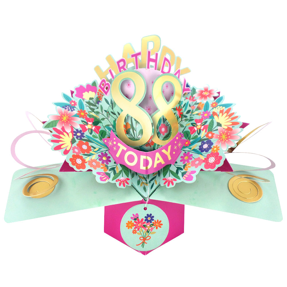 Happy 'Any Age' Birthday '10 To 109' Today Pop-Up Greeting Card for Her