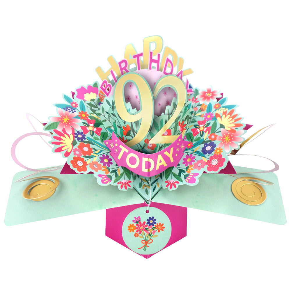 Happy 'Any Age' Birthday '10 To 109' Today Pop-Up Greeting Card for Her