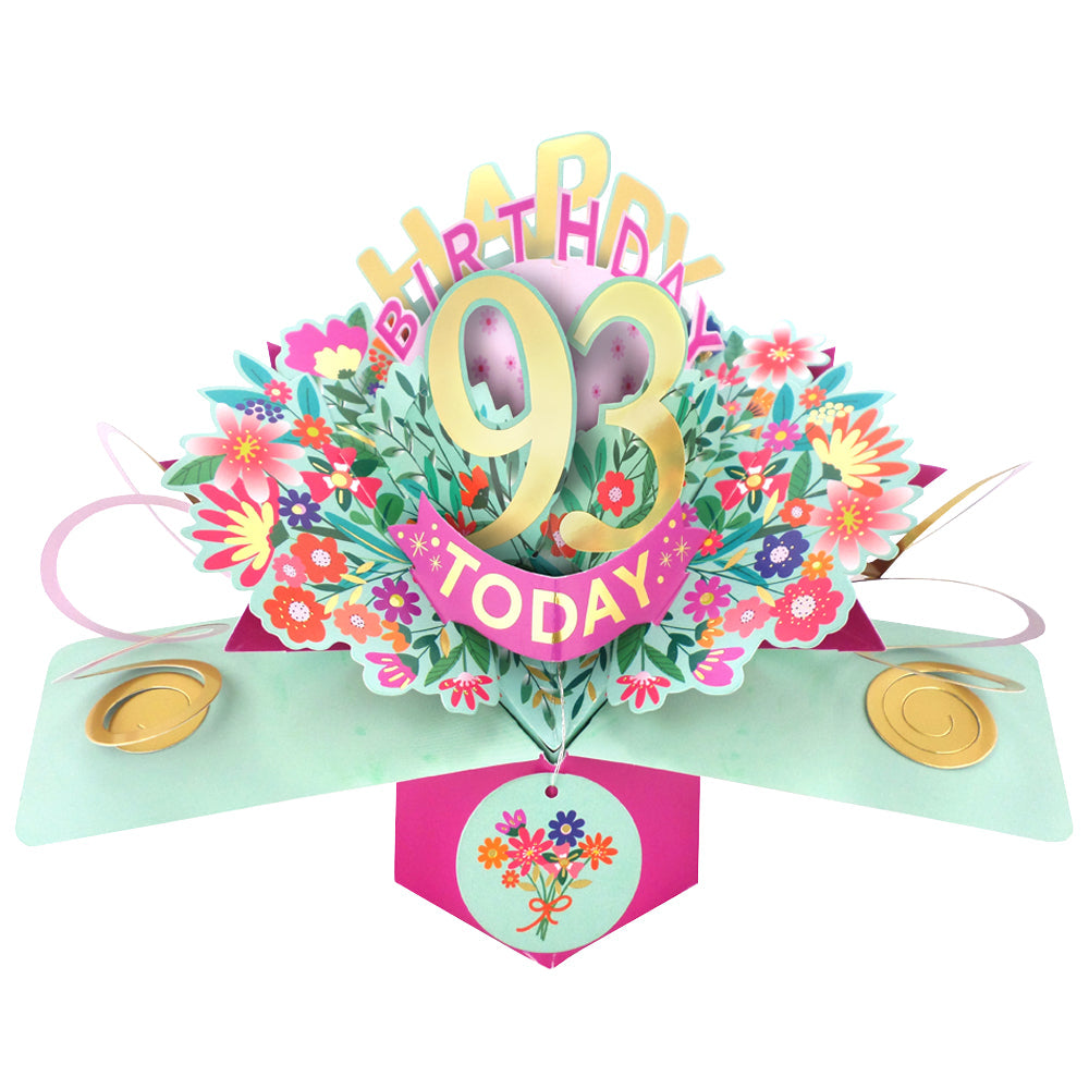 Happy 'Any Age' Birthday '10 To 109' Today Pop-Up Greeting Card for Her
