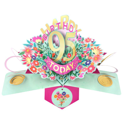 Happy 'Any Age' Birthday '10 To 109' Today Pop-Up Greeting Card for Her
