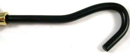 Metal Fireplace Damper Pull with Solid Brass Handle - anything4home