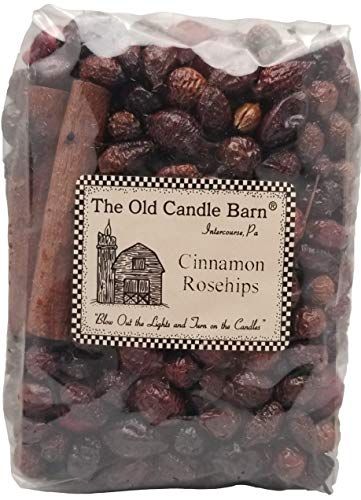 Old Candle Barn Cinnamon Rosehips 4 Cup Bag - Well Scented Potpourri - Made in USA - anything4home