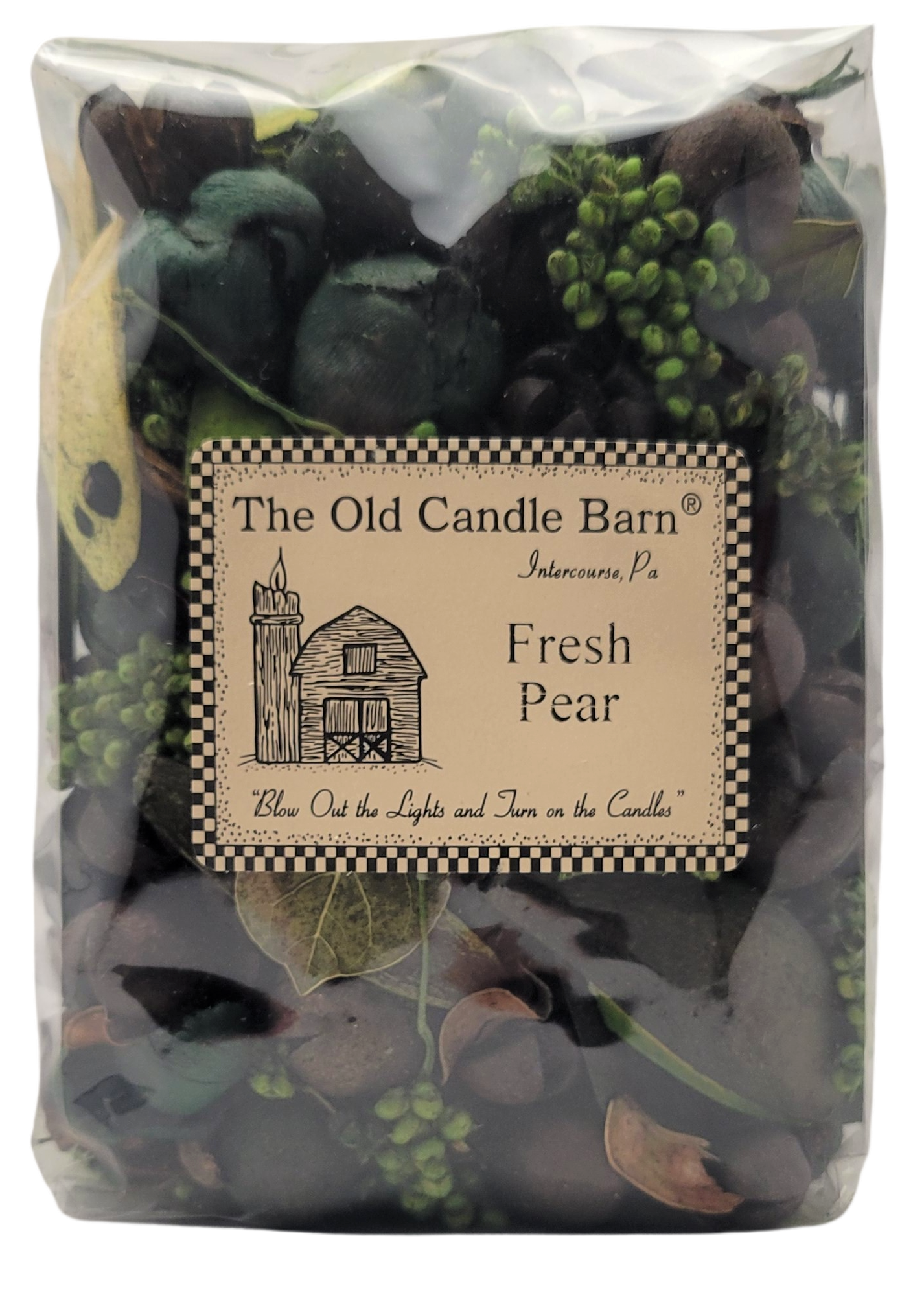Old Candle Barn Fresh Pear Potpourri - Perfect For Spring, Summer, Fall, and Winter Decoration or Bowl Filler - anything4home