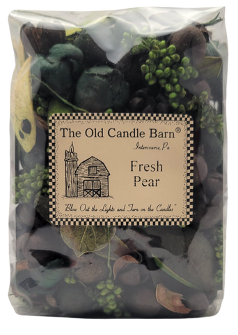 Old Candle Barn Fresh Pear Potpourri - Perfect For Spring, Summer, Fall, and Winter Decoration or Bowl Filler
