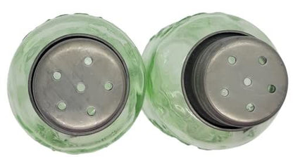 PD Home & Garden Glass Mason Jar Salt and Pepper Shaker Set, 1.5 X 1.5 X 3.5 inches, ip10492rc set - anything4home