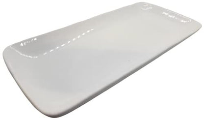 PD Home & Garden White Ceramic Farmhouse Rustic Butter Dish - anything4home