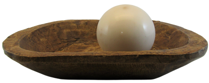 PD Home & Garden White Marble Farmhouse Sphere Rustic Garden 3 inch Diameter - anything4home