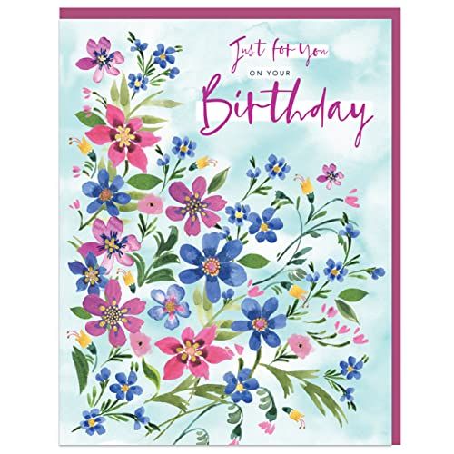 Pop Out Birthday Just for you on your Birthday. Have a wonderful day! Card Just WOW! Pop Up 3D Jumbo Extra Large Greeting Card WOW003 - anything4home