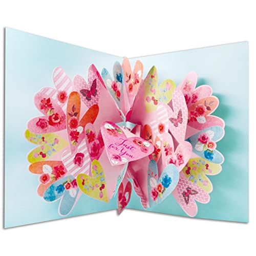 Pop Out Birthday Love & Hugs For You Card Just WOW! Pop Up 3D Greeting Card WOW002 - anything4home