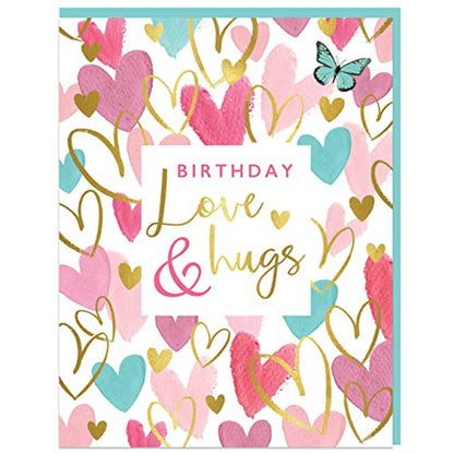 Pop Out Birthday Love & Hugs For You Card Just WOW! Pop Up 3D Greeting Card WOW002 - anything4home