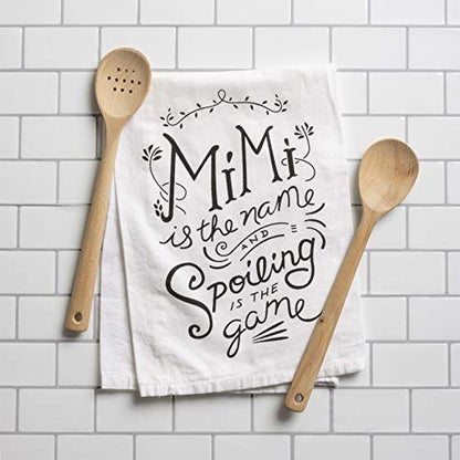 Primitives by Kathy LOL Made You Smile Dish Towel, 28" x 28", Mimi is The NAM - anything4home