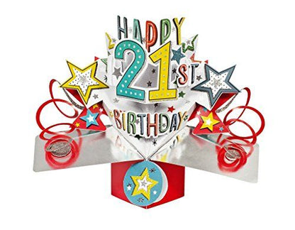 Second Nature Pop Ups Birthday Card - anything4home