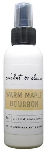 Warm Maple Bourbon Potpourri Room Spray 4 Ounce Bottle - anything4home