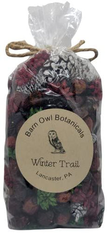 Winter Trail Potpourri Decorative Bowl Filler 3 Cup Bag