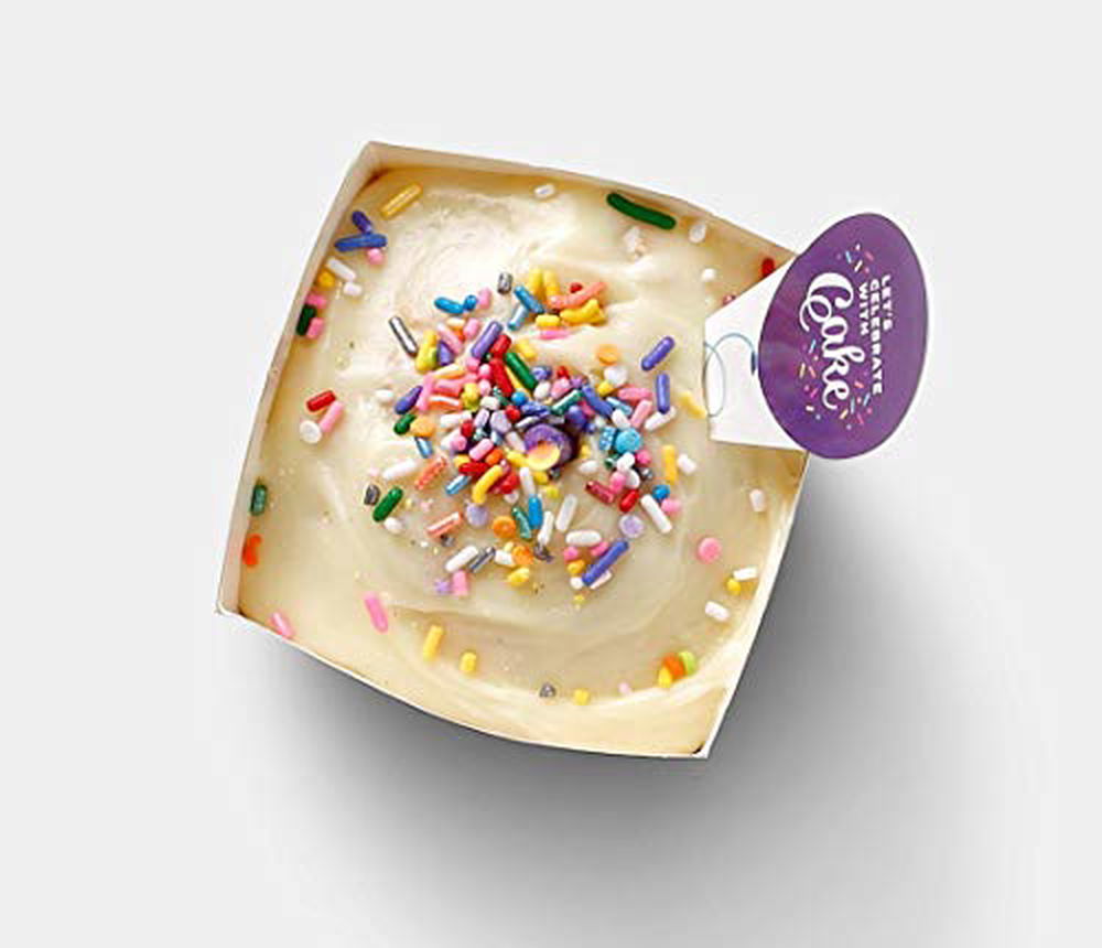 InstaCake Celebration Cake Kit for Birthdays, Party Bags, Team/Workplace Events and More Zesty Lemon 1-Pack - anything4home
