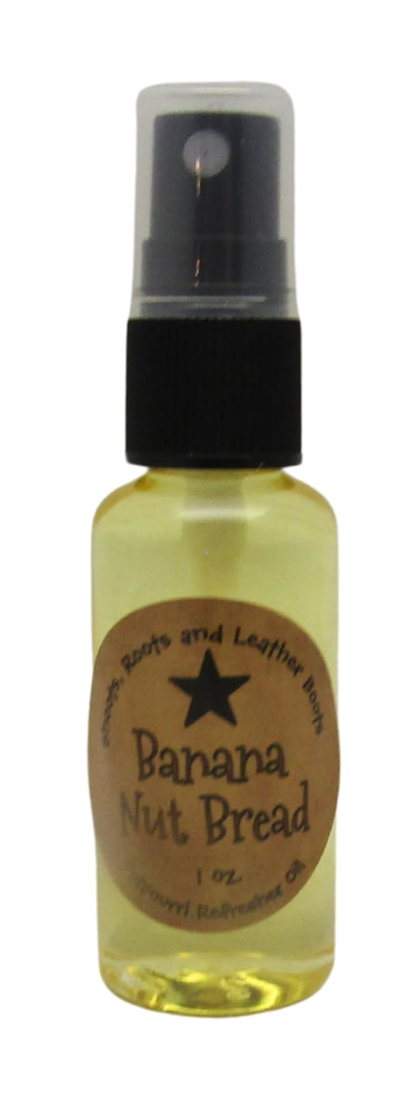 Shoots, Roots & Leather Boots Banana Nut Bread Potpourri Refresher Oil in a 1 oz spray bottle