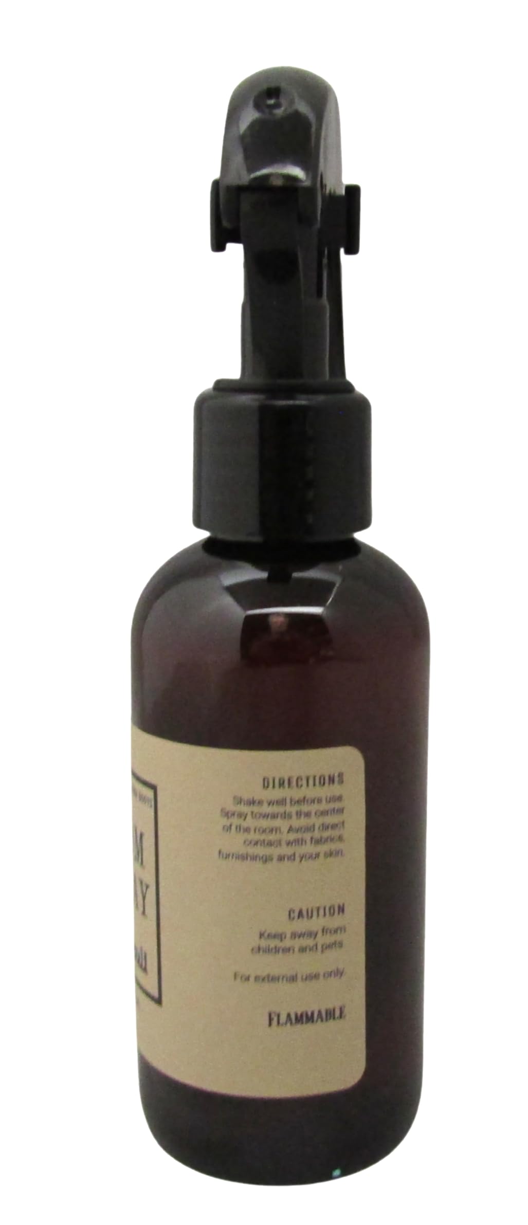 Shoots, Roots & Leather Boots Patchouli Room Spray in a brown bottle for a fragrant home atmosphere
