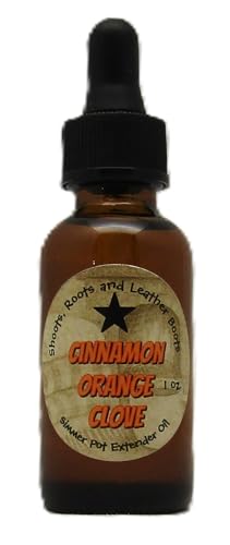 Shoots, Roots & Leather Boots cinnamon orange clove simmer oil in a 1 oz dropper bottle