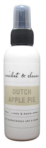 Cricket & Clover Dutch Apple Pie linen and room spray home fragrance bottle