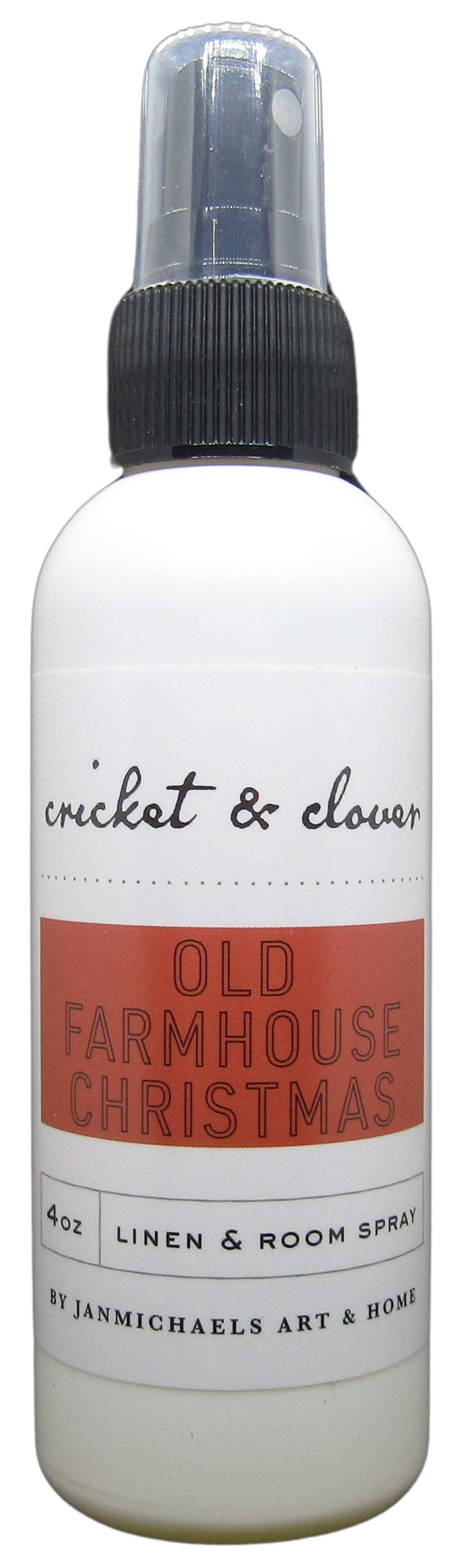 Cricket and Clover Old Farmhouse Christmas linen and room spray 4oz holiday potpourri room spray