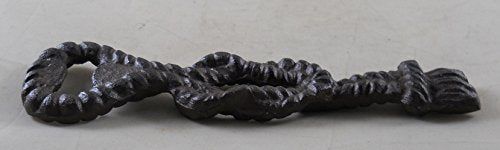 Decorative nautical rope bottle opener by Moby Dick Specialties with rustic twisted rope design