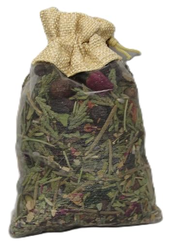 Earthly Ties natural home fragrance sachet filled with aromatic herbs and dried flowers