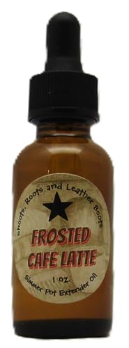 Frosted cafe latte simmer fragrance oil from Shoots, Roots & Leather Boots in a 1 oz bottle
