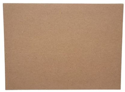 Blank brown kraft paper envelope for funny birthday card for adults by Jan Michaels Art Home