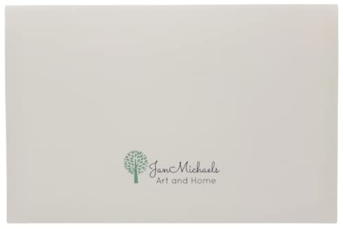Jan Michaels Art and Home envelope for a funny birthday card for adults in office product category