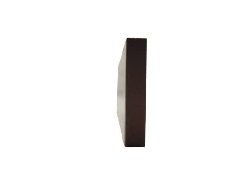 Side view of a thick wooden funny cat wood sign by Jan Michaels Art and Home
