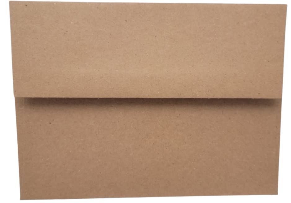 Brown kraft paper envelope for Everybody gets to be young once card from Jan Michaels Art and Home