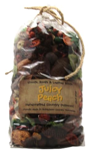 Juicy peach potpourri bag filled with natural ingredients for a refreshing home fragrance