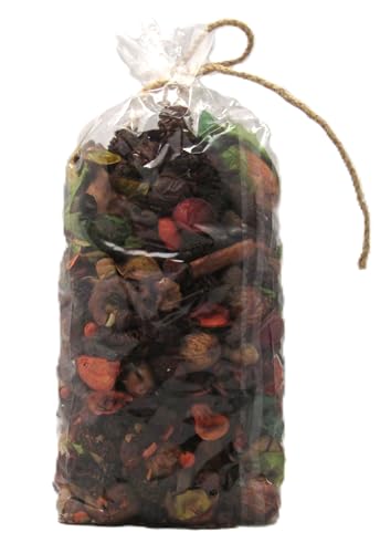 Juicy peach potpourri bag with vibrant dried flowers and spices for home fragrance