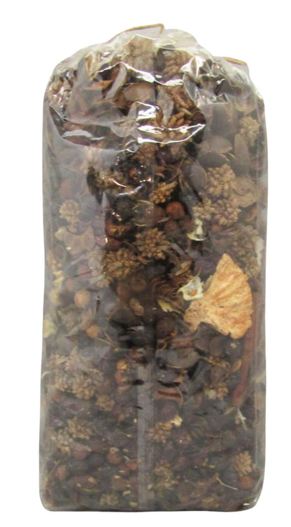 Just Browsing Cinnamon Bulk Potpourri in a clear packaging, featuring a rich blend of natural scents