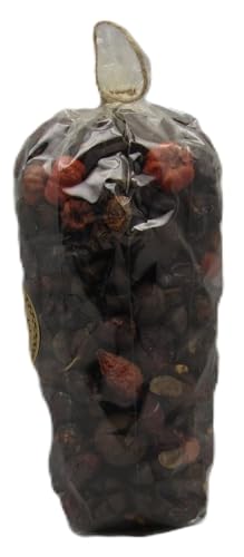 Just Browsing fall home decor potpourri in clear plastic bag with assorted dried natural elements
