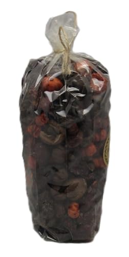 Just Browsing fall home decor potpourri in clear plastic bag with autumn colors and natural elements