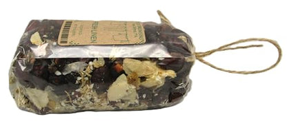 Fresh linen potpourri bowl filler 2 cup packaged in a clear bag with natural ingredients