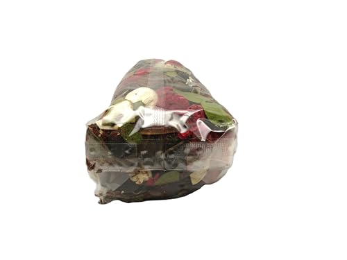 Just Browsing Holiday Home Fragrance potpourri with dried flowers and leaves in clear packaging