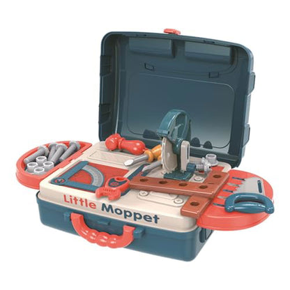 Family Games America little moppet kids carrycase play set with toy tools and accessories in portable case
