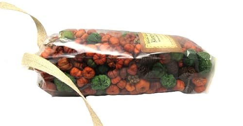 Shoots Roots Leather Boots botanical bowl filler with dried orange and green decorative natural elements in clear bag