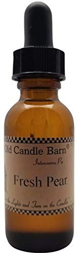 Old Candle Barn Fresh Pear Potpourri Refresher Oil in glass bottle for enhancing home fragrance