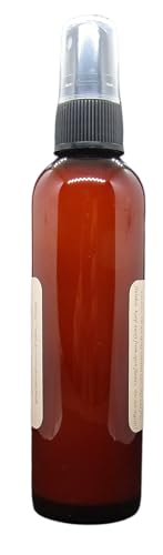 Old Candle Barn fresh pear room spray in amber bottle with black spray cap for home fragrance