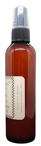 Old Candle Barn fresh pear room spray in a brown spray bottle with clear cap