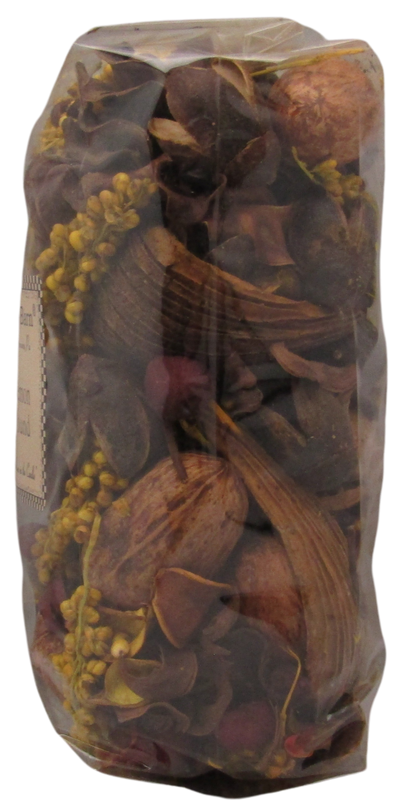 Old Candle Barn lemon scented bowl filler potpourri with natural dried flowers and botanicals