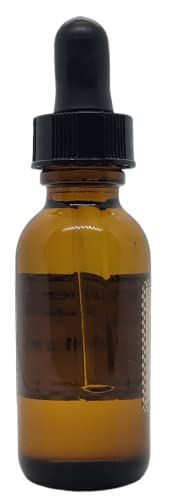 Old Candle Barn Red Macintosh Apple potpourri oil in a brown glass bottle with a dropper