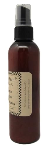 Old Candle Barn Winter Wishes Room Spray in Dark Amber Bottle for Cozy Holiday Scents