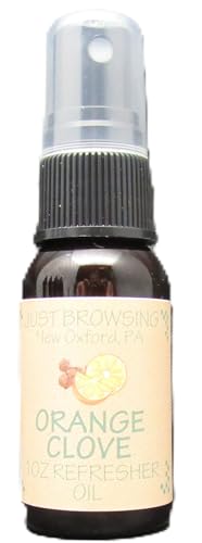 Just Browsing orange clove potpourri refresher oil spray bottle for home fragrance