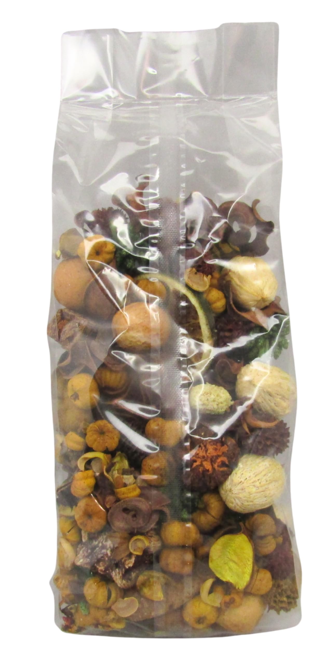 Shoots, Roots & Leather Boots Citrus & Sunflower Potpourri in a clear bag showcasing colorful natural scents